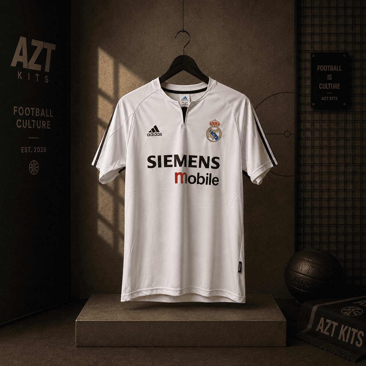 Real Madrid 2003/04 Home Jersey — Beckham #23 Edition