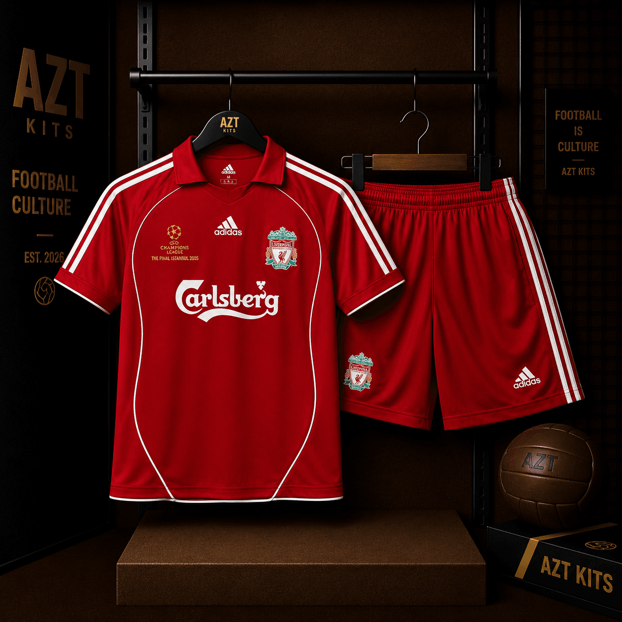 Liverpool 2005 Champions League Final Jersey — Istanbul Edition