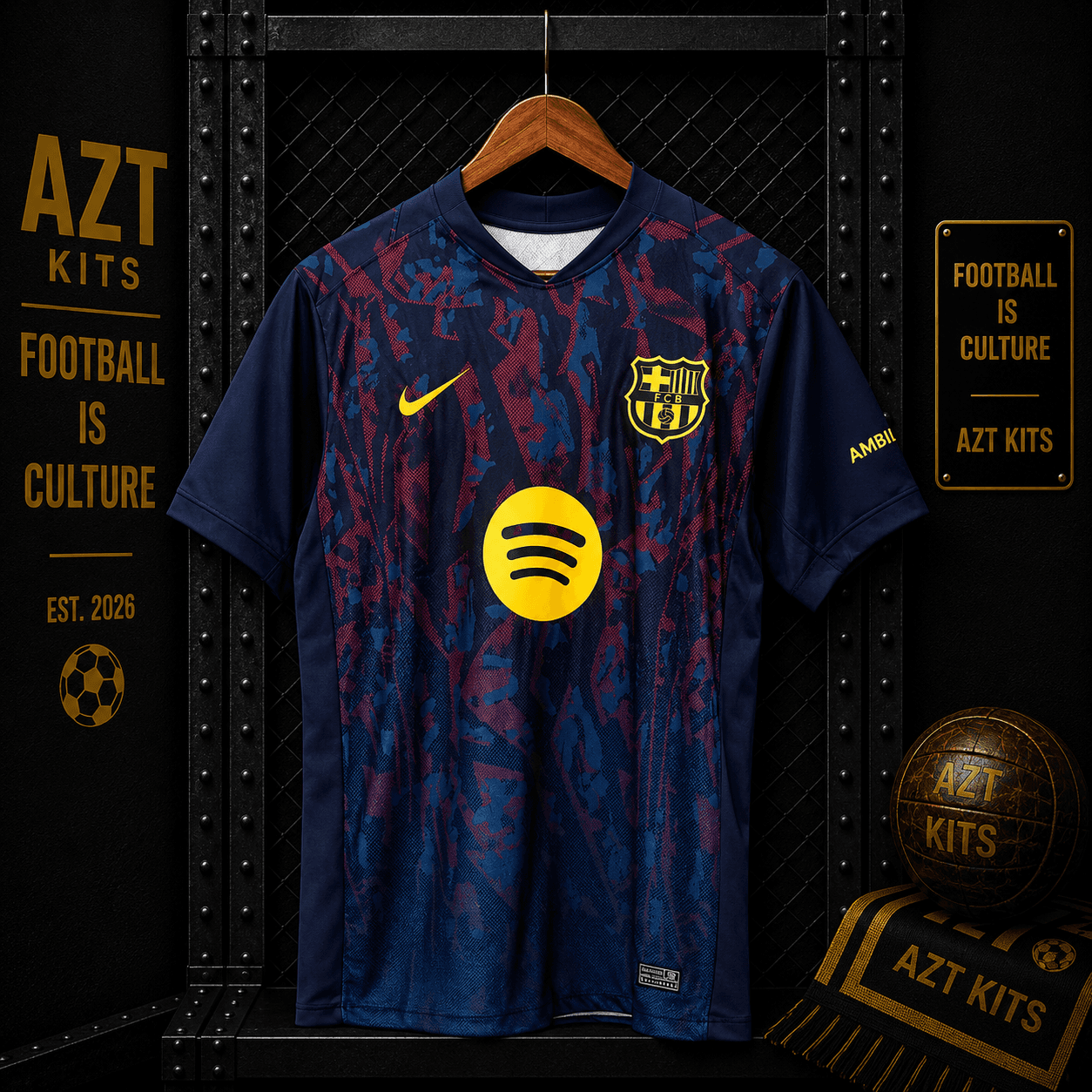 FC Barcelona “Blaugrana Shadow” Concept Kit