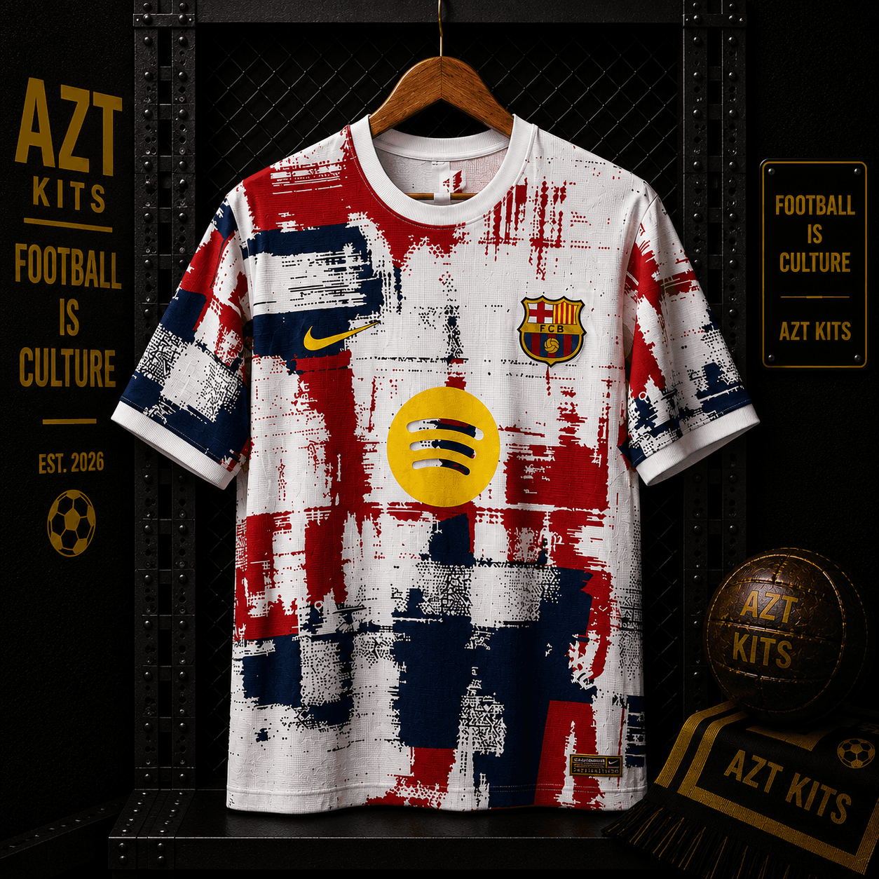 FC Barcelona “Abstract Canvas” Concept Kit