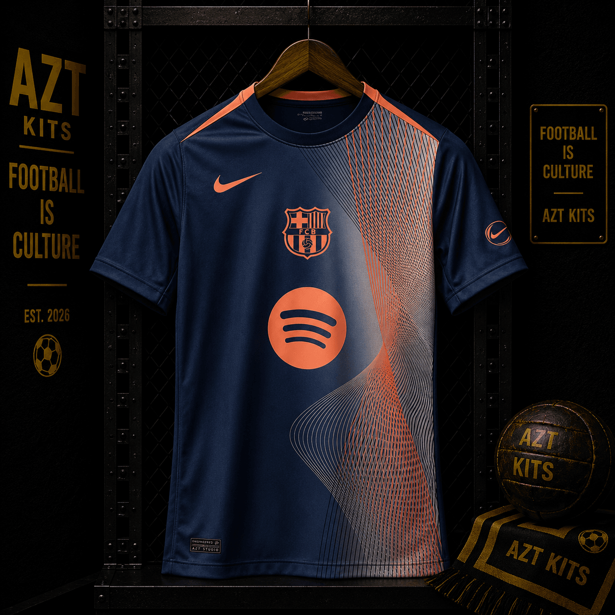 FC Barcelona “Pulse Wave” Concept Kit